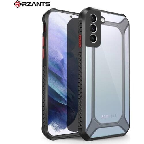 Rzants For Samsung Galaxy S21 S21 Plus S21 Ultra Airbag pumper Shockproof Casing Transparent Phone Shell Funda Soft Cover