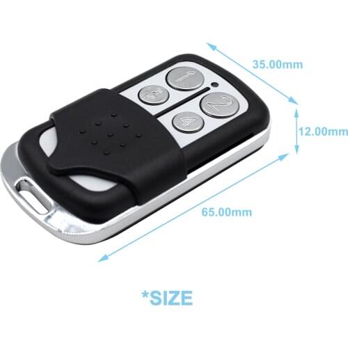 Rolling Code Remote Control Garage Door Opener For 433.92MHz 868 MHz Command Garage Gate Suitable for 54 Controllers Brands