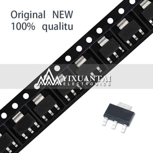 10PCS/lot IC REG LIN AMS1117 1.2V 1.5V 1.8V 2.5V 3.3V 5V ADJ SOT223 1117 Voltage Regulator LM1117