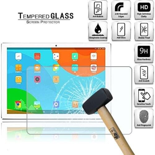 Tablet Tempered Glass Screen Protector Cover for Teclast P10 Eye Protection Anti-Scratch Explosion-Proof Tempered Film