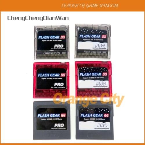 1pc Gear Pro Power Saving Flash Cart Game Cartridge Card PCB for Sega Game Gear GG System Long battery life low power MOD