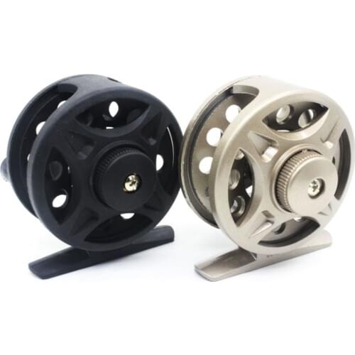 1PCS Winter Fishing Plastic Ice Fishing Reel Right/Left Handed Raft Wheel Ice Fishing Vessel Wheel Ultra-light