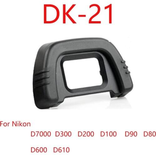 100pcs/lot DK-21 DK21 Rubber Eye Cup Eyepiece Eyecup for Nikon D300 D200 D90 D80 Camera