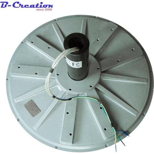 2000W/2KW 180RPM 220 380VDC vertical wind turbine permanent magnet alternator coreless household DIY generator