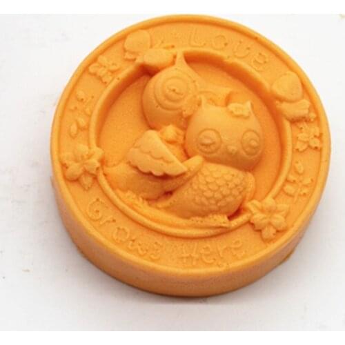 C429 handmade soap mold silicone mold cake decoration candle mould soap mould leiothrix