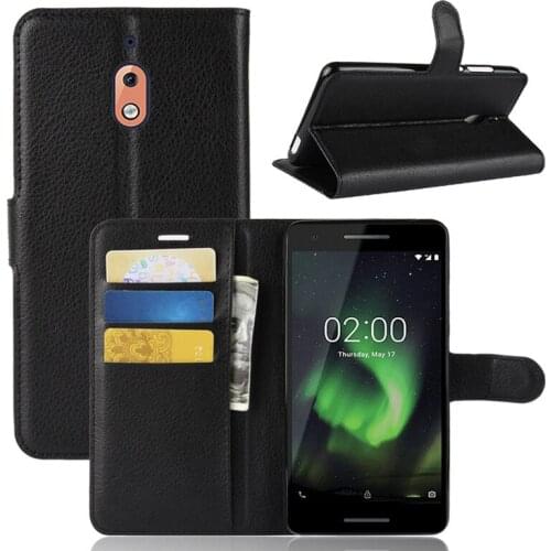 For Nokia 2 Case Nokia 2.1 Case Flip 5.5 PU Leather Cover Phone Case For Nokia 2.1 TA-1080 TA-1084 A-1086 TA-1092 TA-1093