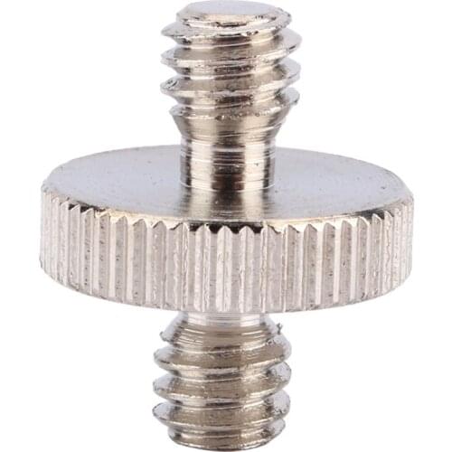 For DSLR Plate/Flash Mount Holder Monopod/Ball Head/Quick Release Tripod Adapter 1/4" to 1/4 profession Camera Screw Adapter