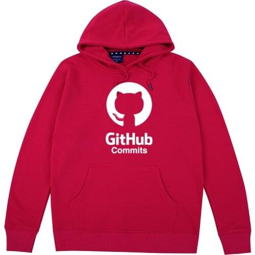 Github commits Hoodies Sweatshirts men women unisex Cotton