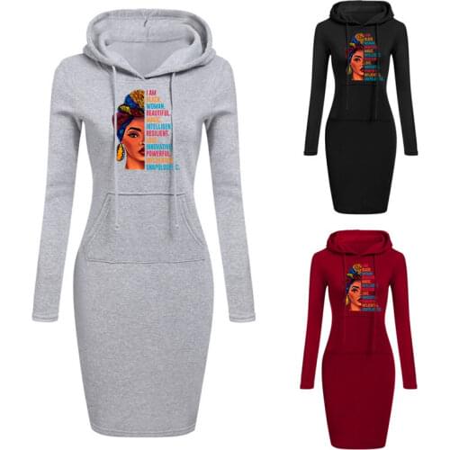 KELCE Womens Hoodies Dresses