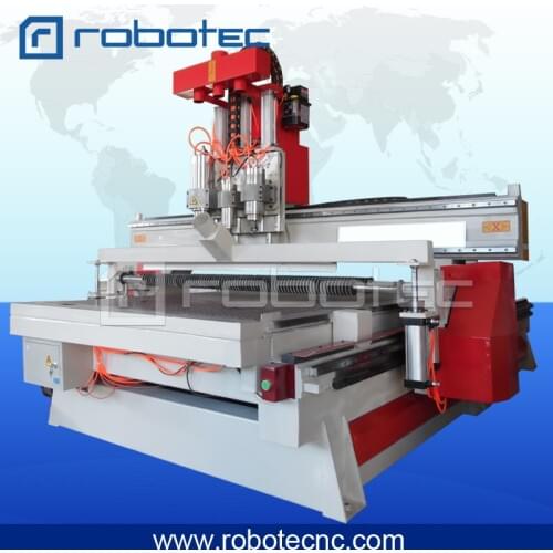 Robote 1325 Cnc Router With Tool Magazine/Atc Engraving Cnc Router For Wood Kitchen/Heavy Duty Cnc Router 1325 With Vacuum Table