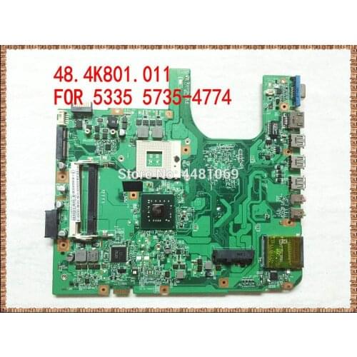 For ACER 5735 5735Z 5335 5735-4774 Laptop Motherboard 48.4k801.011 MBATR01001 GL40 DDR2 100% tested fully work