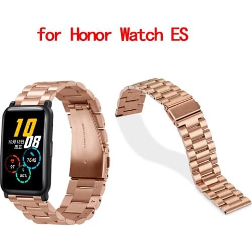 Metal Strap for Honor Watch ES Smart Watch Band Replacement Bracelet Stainless Steel Strap for Huawei Honor ES Wrist band Correa