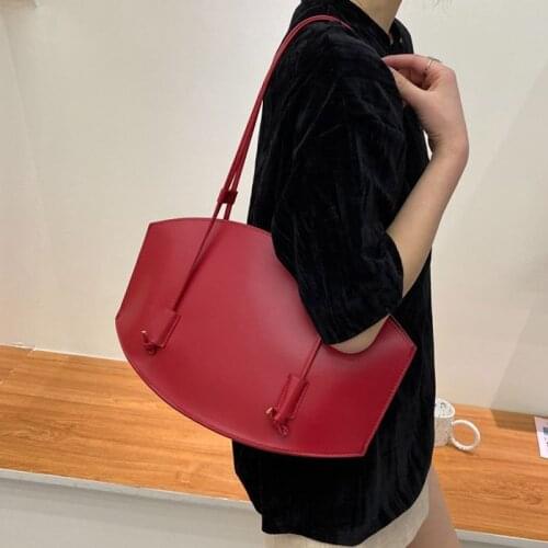 Polygon Shoulder Bags For Women Designer Tote Fashion Handbag Female High Capacity Dumplings Folding Shopping Bag bolsa Feminina