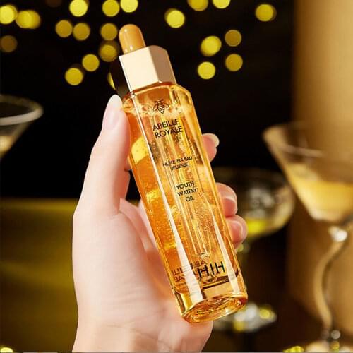 Royal Jelly Gold Repairing and Restoring Honey Moisturizing Tightening and Tightening Pore Serum Oil Control Soothes The Skin
