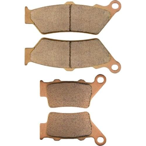 Motorcycle Parts Front & Rear Brake Pads Kit For BMW C1 125 / 200 1993-2003 F650 GS ST CS 1993-2008 Coper Based Sintered