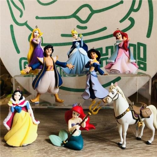 1PCS 6-8cm Disney Toy Story a reward pendant Mickey Minnie Donald Duck goofy Ariel genuine bulk