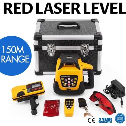 Rotary Laser Level Red Beam Self Leveling Measuring Automatic Rotating Laser Level