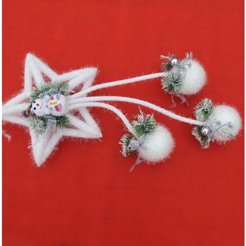 Christmas decorations Christmas supplies foam snowflake pendants hanging Christmas star ball factory outlet