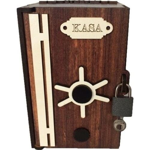 Safe box Money box Locked Wooden Box decorative objects Декоративные элементы Objetos decorativos