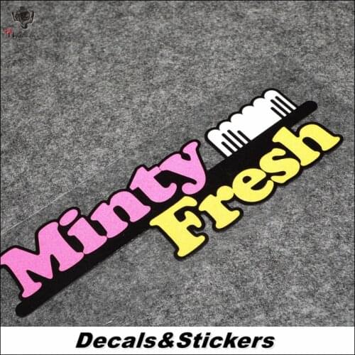 NO.L353 Minty Fresh 3M Reflective Modified Stickers Waterproof Decals Car Racing Motorcycle Scratches Cover Decoration