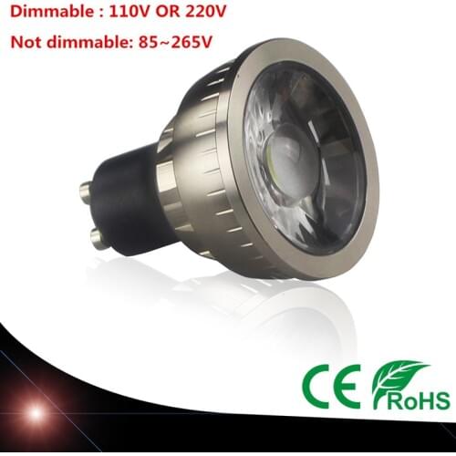 High quality GU10 9W 12W 15W LED lamp LED bulb Dimmable 110V 220V Warm/Cold White 120 Beam Angle