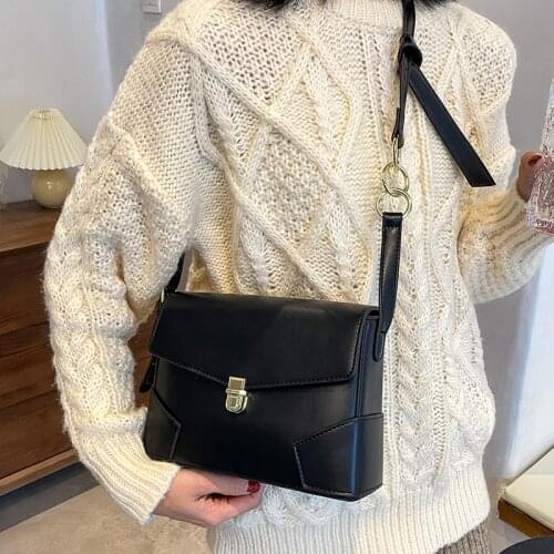 High Quality Women Small Pu Leather Shoulder Bag Fashion Ladies Crossbody Bags for Women Casual Female Handbags Messenger Bags