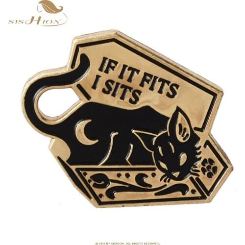 SISHION Cartoon Funny Brooches Animal Enamel Pin for Women Jackets Lapel Pins Bag Metal Badges Button Corsage Fashion Jewelry