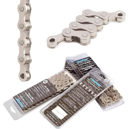 Mountain Bike Parts Bicycle Chain Single 6 7 8 9 10 11 Speed Velocidade MTB Chains 116L Silver Part Link Bike Accessories