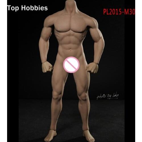 1/6 TBLeague Phicen PL2015-M30 Super Flexible Muscle Male Body Seamless Stainless steel Nude with Steel Skeleton (without head)