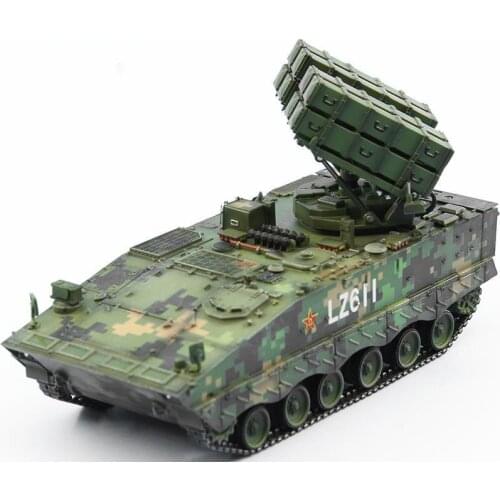 1/72 Chinese Army Red Arrow 10 Anti-tank Missile Car Die-casting Alloy Finished Product Tank Model Armored Car Collection Gift