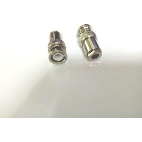 10pcs BNC Clamp Plug adap[ter for LMR195 RG58,RG142,KSR195 coaxial cable Selling