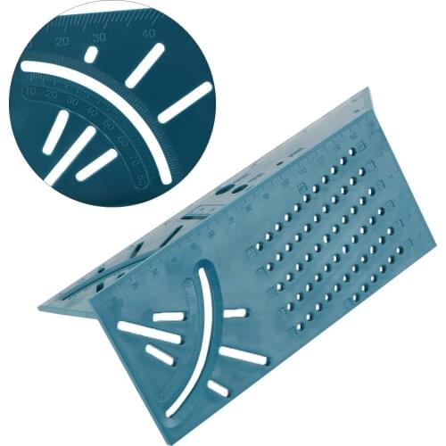 3D Mitre Angle Measuring 45 Degree and 90 Degree Woodworking Gauge Ruler New Arrival Angles Measure Ruler Square Measure Tool