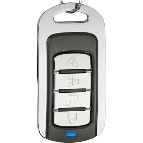 433MHz Electric Garage Door Controller Four Button Metal Wireless Remote Control 270 to 434MHz Rolling Door Remote Conntrol