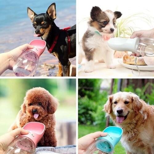350/550ml Pet Water Bottle Dog Cat Lightweight Dog Water Bottle Pet Feeding Bottle Outdoor High-Class Portable