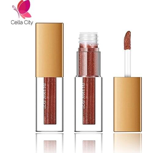 Cellacity Liquid Eyeshadow Highlight Liquid Glitter Sequins Pearlescent Liquid Waterproof Lying Silkworm Crystal Stage Makeup