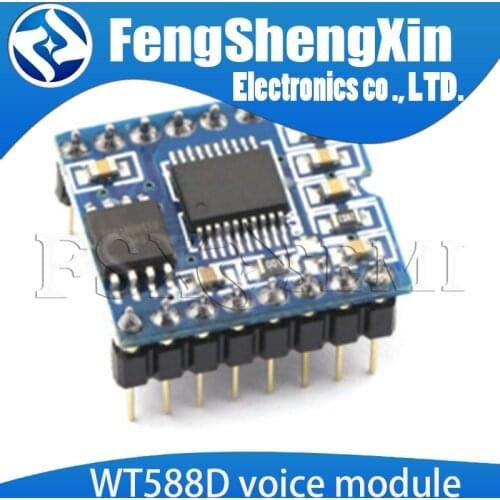 WT588D Voice module chip High quality voice download 16P-16M Memory