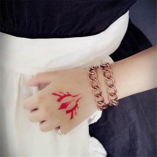 Fatezero fate stay night cosplay Animation Cartoon logo tatoo tattoo style B Sticker XR078