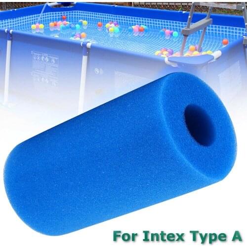 Swimming Pool Filter Foam Water Pump Washable Biofoam Cleaner Reusable For Intex S1/Type A Filter Sponge Cartridge Accessorie