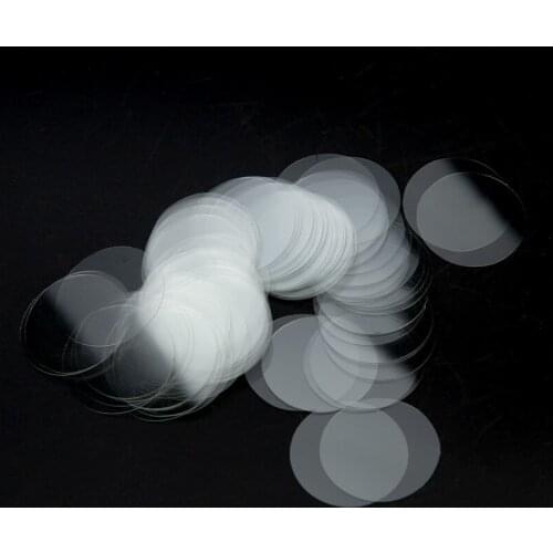 10 Boxes 24mm Round Microscope Glass Slide Cover Slips Blank Slides Coverslip Thickness 0.13 - 0.17mm