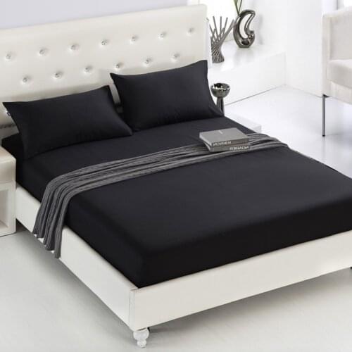 Newly Hotel Bedspread Non-slip Mattress Cover Elastic Band Bed Cover Fitted Sheet Home Bedding Bedspread Couvre Lit Bed Sheet