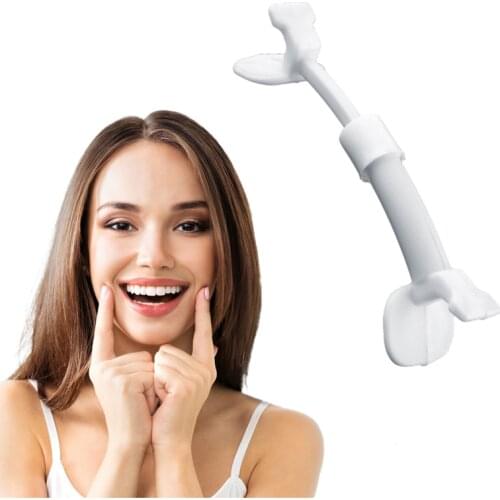 NEW Facial Muscle Exerciser Slim Mouth Piece Flex Face Smile Cheek Relaxed Neck Exerciser Jaw Muscle Training Tools Skin Care