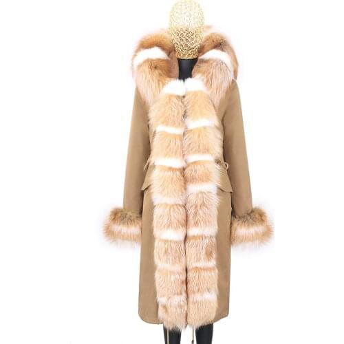 OFURTEBUY Fox Fur Coats