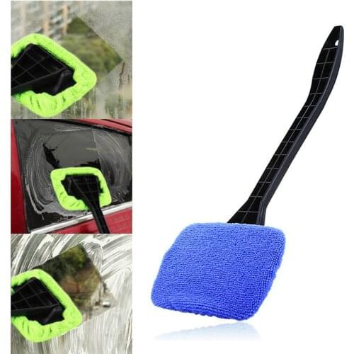 Dropship! Car Accessories Long Handle Washable Auto Car Windshield Cleaner Car Auto Wiper Cleaner Glass Window Brush Handy Tools