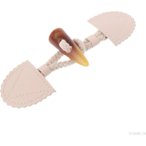 Retro Ox Horn Sewing Toggle Buttons for Coat Jacket Knitwear Cardigan DIY Clothing Accessory Crafts