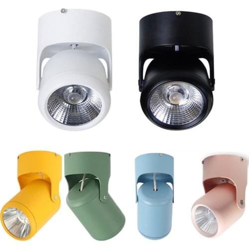 Dimmable Surface mounted Ceiling Downlight 7W 12W 15W 20W LED Ceiling Spot Light AC110/220V for Kitchen Living room Decor