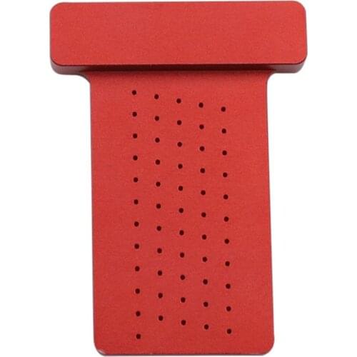 T square Woodworking Scriber Aluminum Alloy Ruler Mark Gauge Woodworking Layout