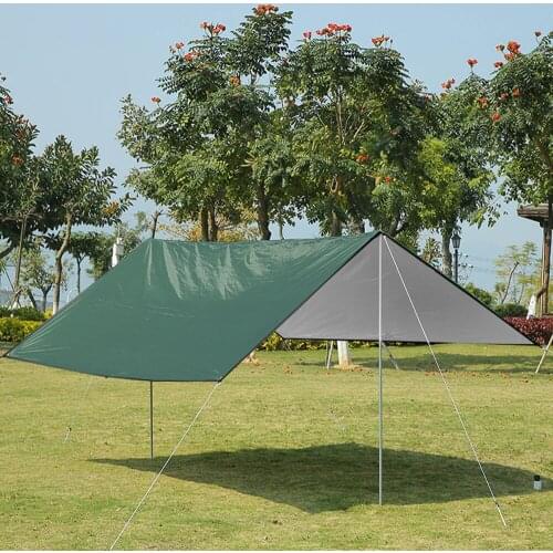 Awning Waterproof Tarp Tent Shade Ultralight Moisture-proof Garden Awning Canopy Sunshade Outdoor Camping Rain Fly