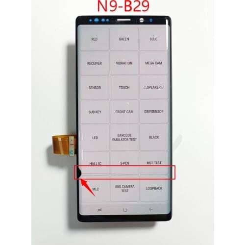 N9 LCD For Samsung Galaxy Note9 N960 N960F Defect Lcd Display Touch Screen Digitizer Assembly 6.4'' Original