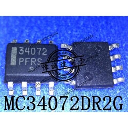 1Pieces new Original MC34072DR2G MC34072DR MC34072 34072 SOP8 In stock real picture