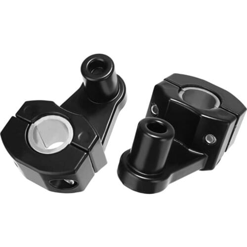 2PCS Handlebar Mount Riser Handle Bar Raised Extend Motocross Buggy Motorcycle Handlebar Handlebar Heightening Seat